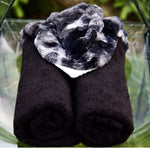 Load image into Gallery viewer, black/black grey white