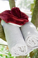 Load image into Gallery viewer, maroon/grey